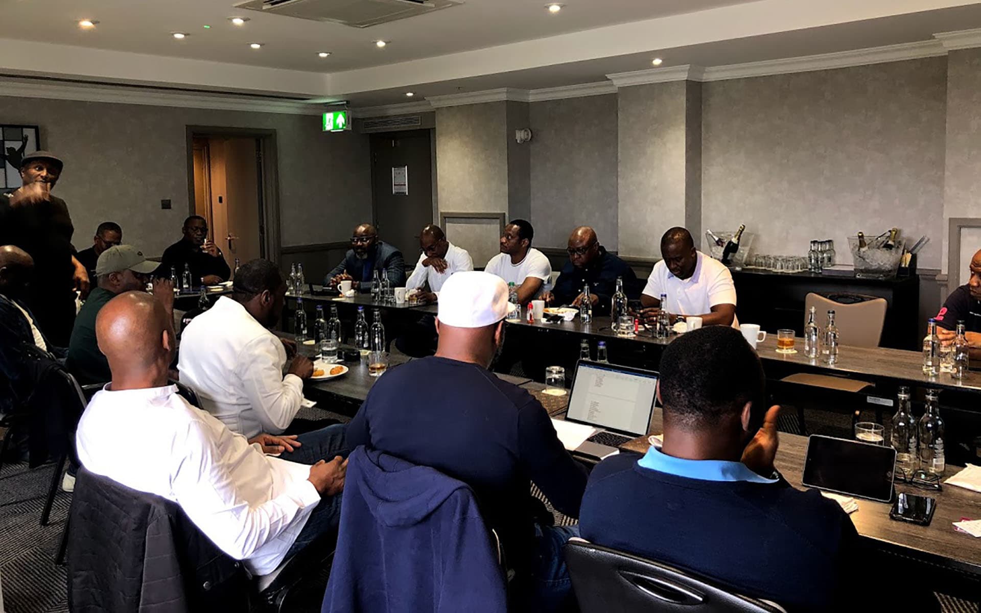MoHC members assembled for the Annual General Meeting